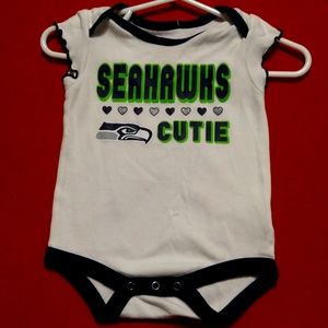 Seattle Seahawks Team Baby Onesie